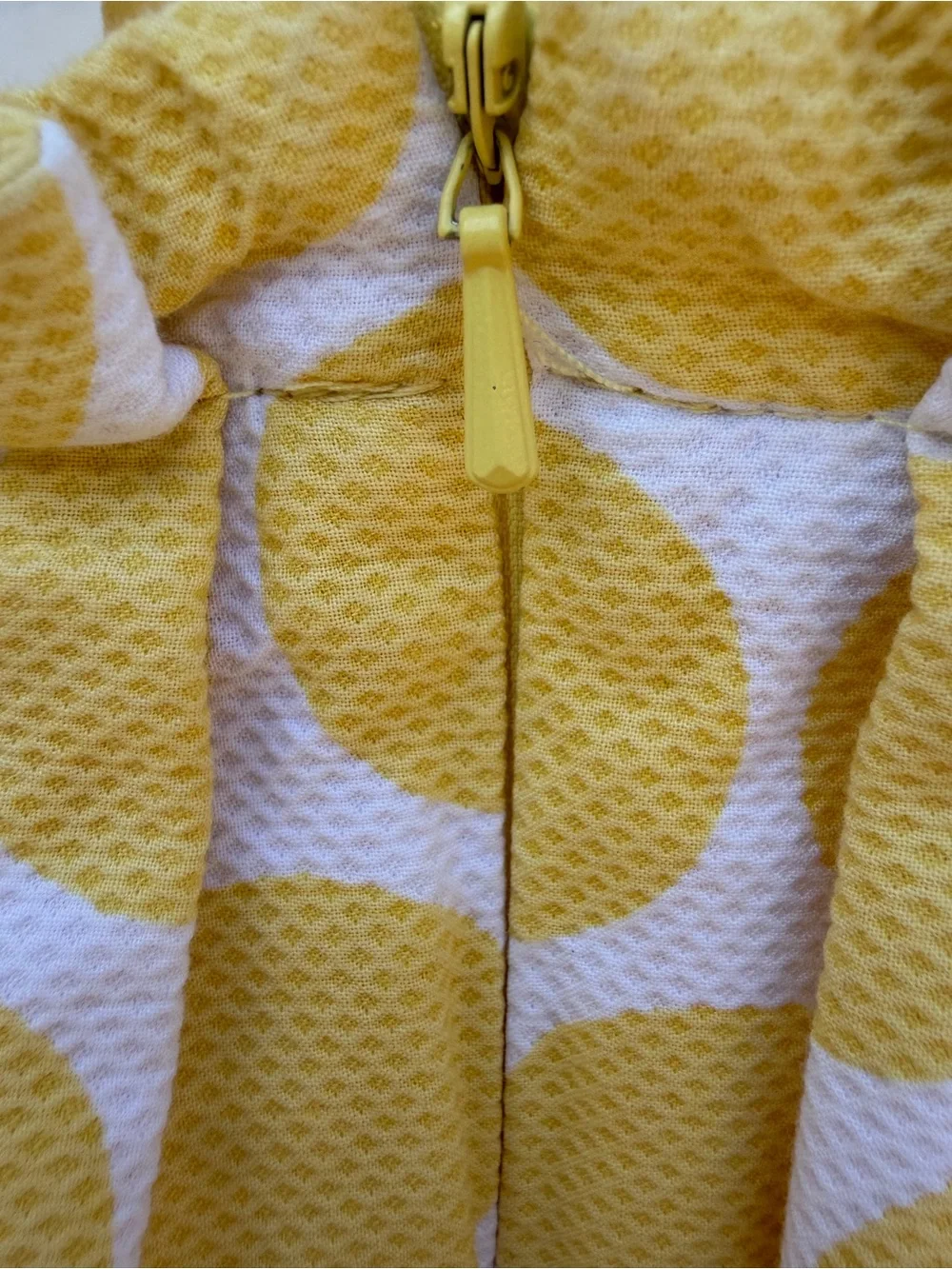 Gymboree Yellow Polka Dot Sundress with Flower Accent